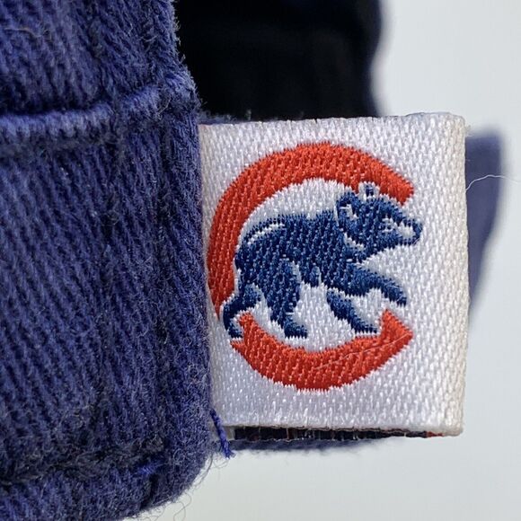 Chicago Cubs New Era Women's Adjustable Painters Cap Hat(H6) - Picture 14 of 14